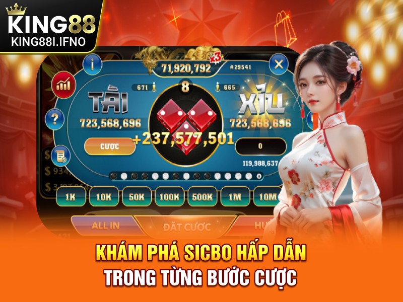 Khám phá Sicbo hấp dẫn trong từng bước cược